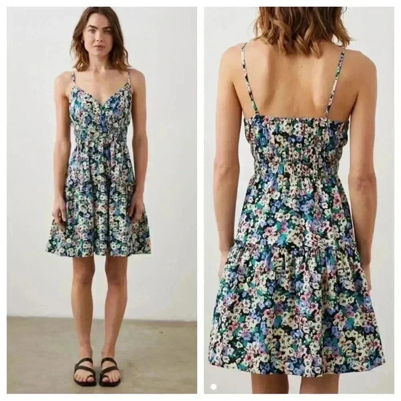 NWT Rails Carmen Mini Dress Wildflower Meadow size XS - Picture 1 of 14